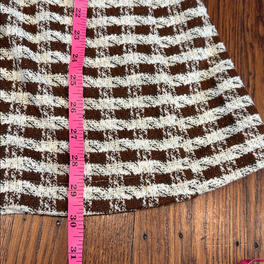 Anthropologie Dolan Left Coast Knit Houndstooth Blazer – Women’s Large - Picture 9 of 9